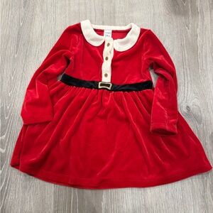 Carter's Red and White Santa Dress